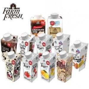 FARM FRESH YOGURT DRINKS 200MLX12 (MANGO/MIX BERRIES/STRAWBERRIES)