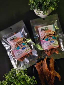 SNEK SATE IKAN GUNTING 40GM X 10 PKT - Thumbnail 1