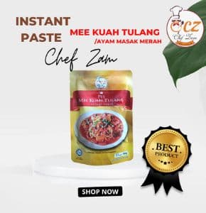 Pes Chef Zam Mee kuah tulang / Ayam masak merah - Image 1