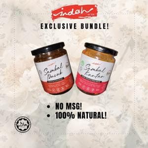 Sambal Pusuk & Sambal Kantan (2 BOTTLES) - Image 1