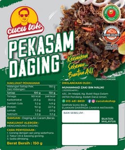 Pekasam Daging - Thumbnail 2