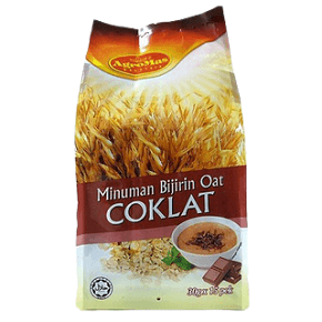 Minuman Bijirin Oat Coklat Agromas