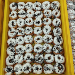 Donut Mini Biasa/Arang - Thumbnail 1