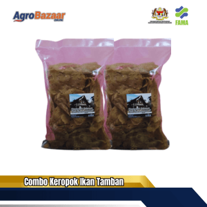 Combo 2 Bungkus Keropok Ikan Tamban