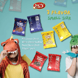 crispy coklat mini pocket (40g) - Image 1