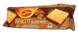 AGROMAS BISKUT SANDWIC COKLAT - Thumbnail 1