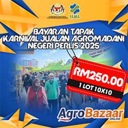 JUALAN TAPAK KARNIVAL JUALAN AGROMADANI NEGERI PERLIS 2025 KSKF - Thumbnail 1