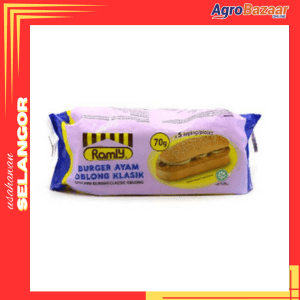 Ramly burger ayam oblong klasik 350gm - Image 1