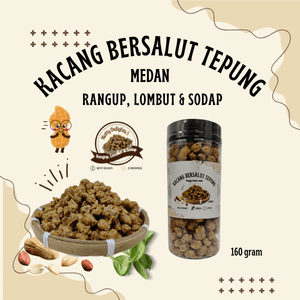 KACANG BERSALUT TEPUNG (MEDAN) - 160gm