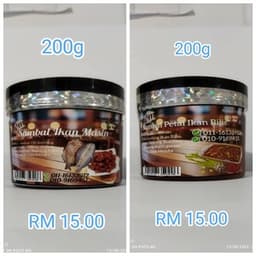 SAMBAL 200g (COMBO) - Thumbnail 1