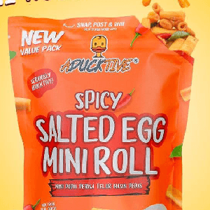 Aductive Spicy Salted Egg Mini Roll - Image 1