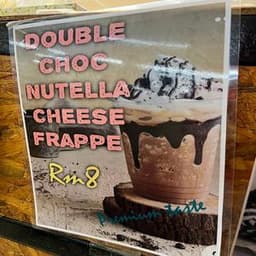 Double Choc Nutella Cheese Frappe - Thumbnail 1