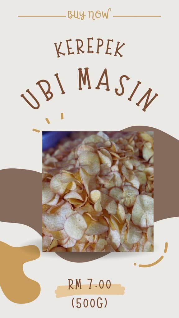 3 Kerepek Ubi Masin