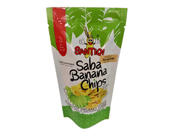 Saba Banana Chips Perisa Bawang Putih - Thumbnail 1