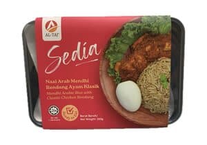 Nasi Arab Mendhi Rendang Ayam Klasik 260g - Image 1