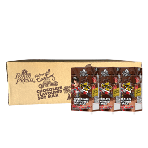 UHT Chocolate Milk with Soy 125ml 32pcs - Carton