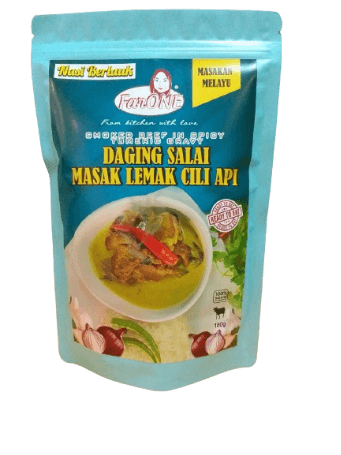 Nasi Berlauk Daging Salai Masak Lemak Cili Api - Image 1
