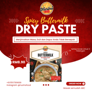 Pes Kering Spicy Buttermilk Nurins 50g - Image 1