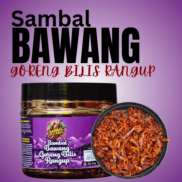 SAMBAL BAWANG GORENG BILIS RANGUP