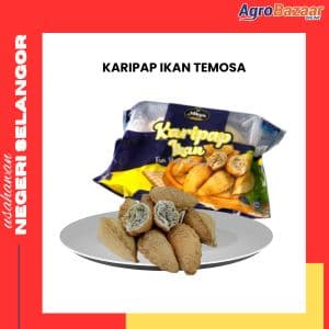 KARIPAP IKAN TEMOSA 8PCS