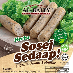 Sosej Ayam Italian Herba - Image 1