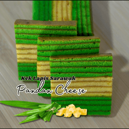 Siti Payung Kek Lapis Pandan Cheese - Thumbnail 1