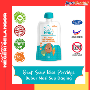 Anas Baby Food: Bubur Nasi Sup Daging 120g