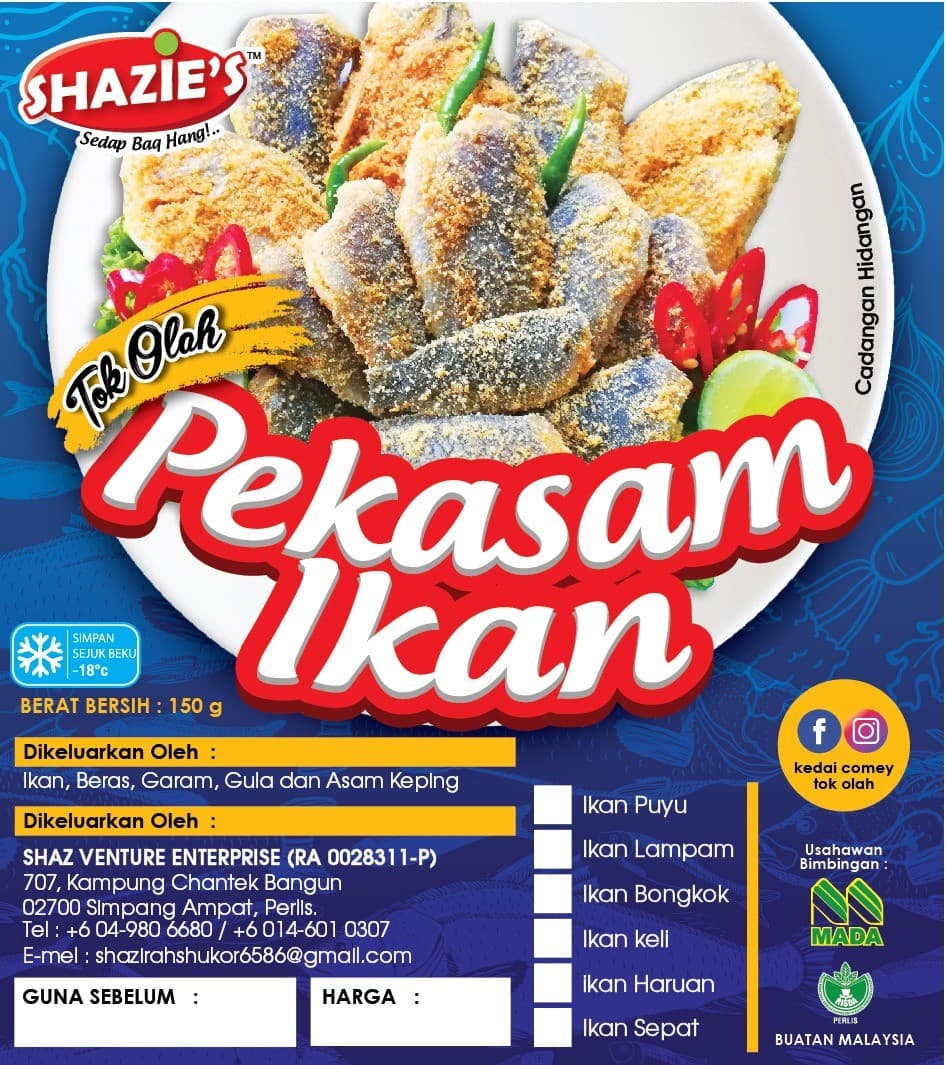 PEKASAM IKAN LAMPAM - Image 1