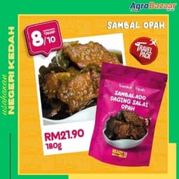 TRAVEL PACK SAMBALADO DAGING SALAI OPAH - Thumbnail 1