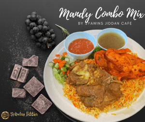 NASI ARAB MIX (AYAM KAMBING)