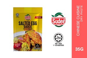 SUDEE Salted Egg Sauce Dry Paste [35g] 3 Pek - Image 1