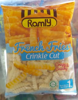 Ramly kentang crinkle cut 1kg /10 - Thumbnail 2