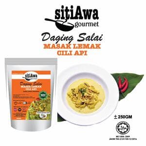 SitiAwa Gourmet Daging Salai Masak Lemak Cili Api
