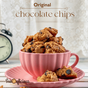 SUSOQLICIOUS ORIGINAL CHOCOLATE CHIP COOKIES - 350 gram