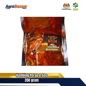 kambing Perap 350 Gram & Sos - Image 1
