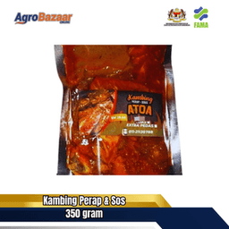 kambing Perap 350 Gram & Sos - Thumbnail 1