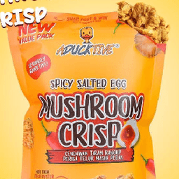 Aductive Spicy Salted Egg Mushroom Crisp - Thumbnail 1