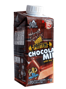 UHT Chocolate Milk with Soy 200ml - Thumbnail 1