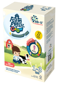 Farm Fresh Grow Powder Milk 1 - 3 800g x 10 sachets - Pack - Image 1