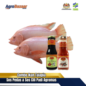 Combo Ikan Talapia Sos Pedas & Sos Cili Padi Agromas