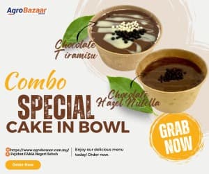 COMBO CHOC TIRAMITSU + CHOC HAZEL NUTELLA - Image 1