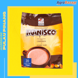 [KOMBO 3 PEK] MINUMAN COKLAT MANISCO DENGAN GAM ARAB KAYU MANIS CEYLON 20 SACHET