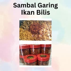 sambal garing ikan bilis - Image 1
