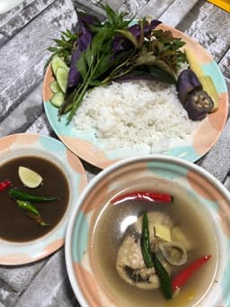 Nasi  ulam set ikan singgang - Thumbnail 2