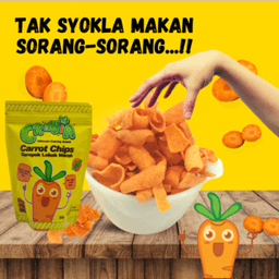 Cravia Kerepek Lobak Merah Cheese 30gm - Thumbnail 2