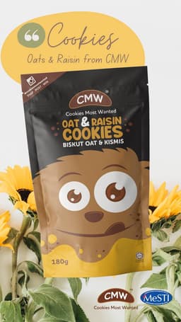 OAT AND RAISIN COOKIES MOST WANTED - Thumbnail 2