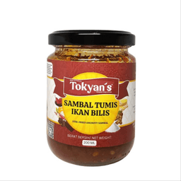 SAMBAL TUMIS IKAN BILIS 200ML TOKYAN'S - Thumbnail 1