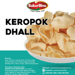 Keropok Dhall 300g - Thumbnail 1