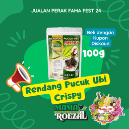 Rendang Pucuk Ubi Crispy Mama Roezal (SELF PICKUP) - Thumbnail 2