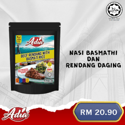 ADIA READY TO EAT NASI BASMATHI DAN RENDANG DAGING - Thumbnail 2
